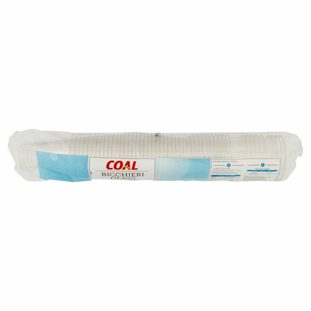 Coal Bicchieri Glass extra rigidi 250 cc 50 pz