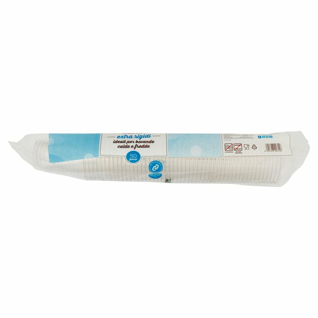 Coal Bicchieri Glass extra rigidi 250 cc 50 pz