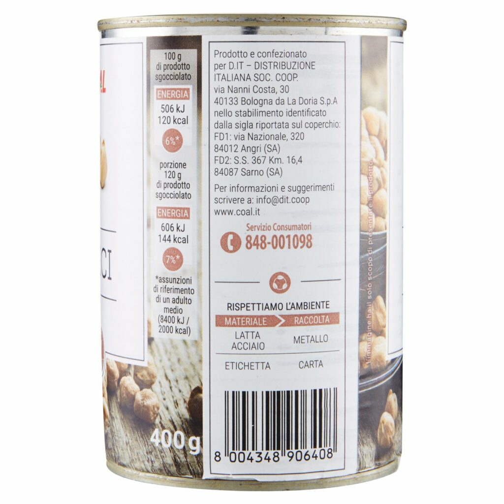 Coal Ceci 400 g