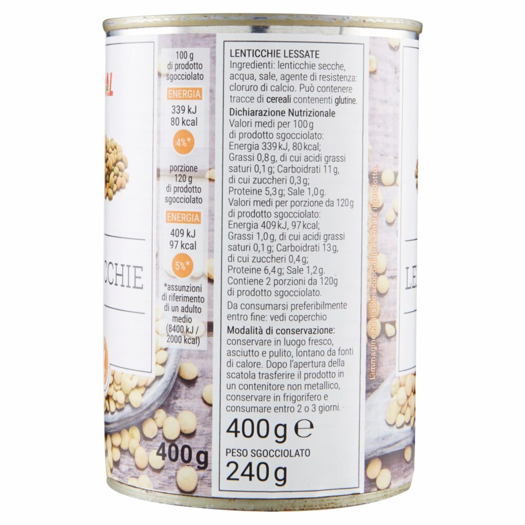 Coal Lenticchie 400 g