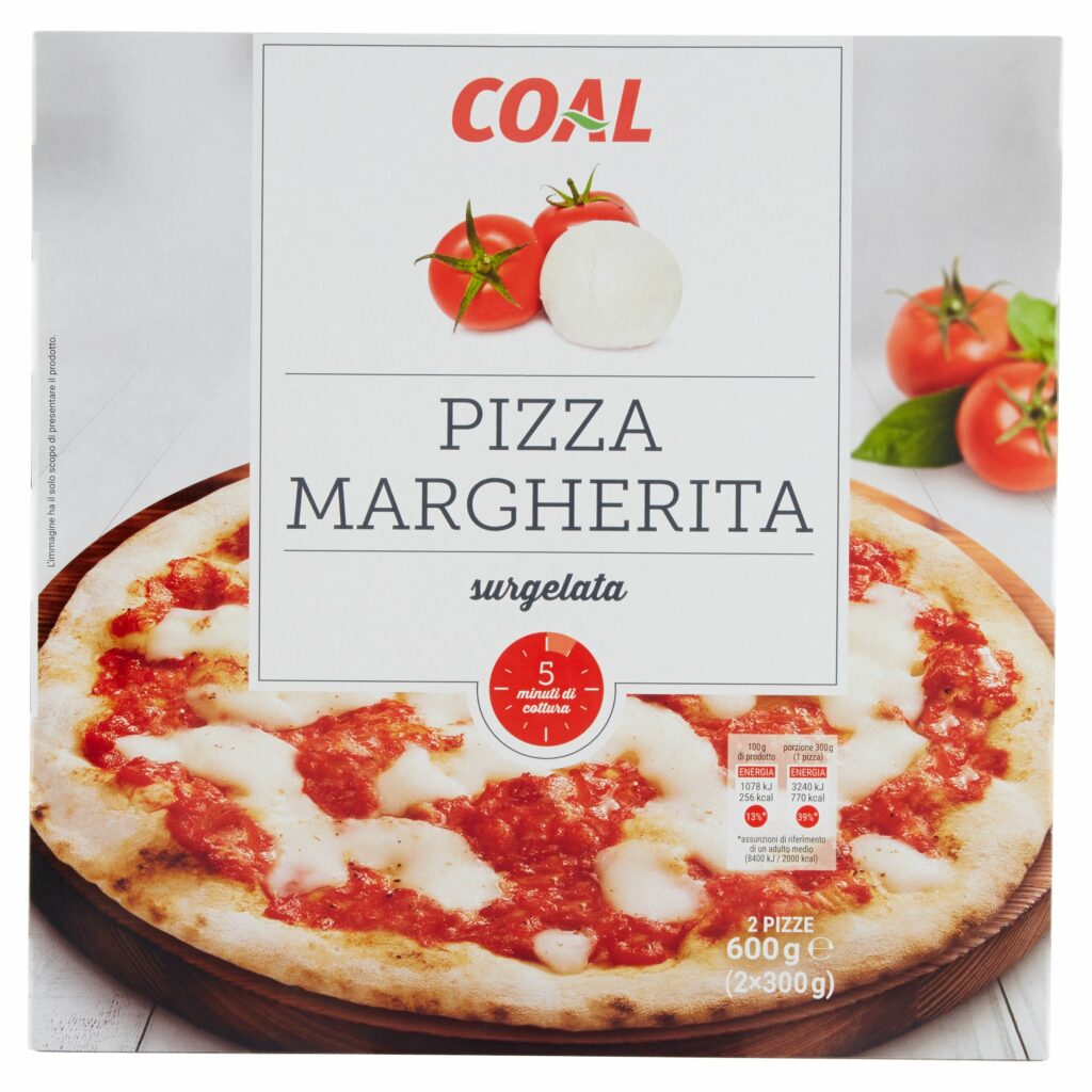 Coal Pizza Margherita surgelata 2 x 300 g