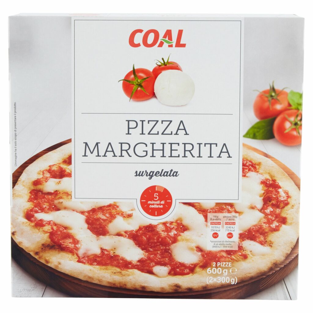 Coal Pizza Margherita surgelata 2 x 300 g