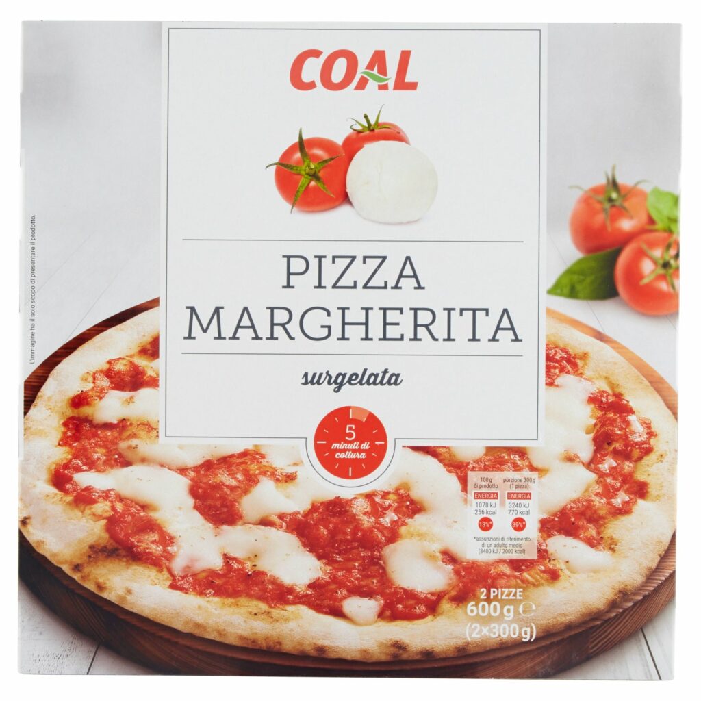 Coal Pizza Margherita surgelata 2 x 300 g
