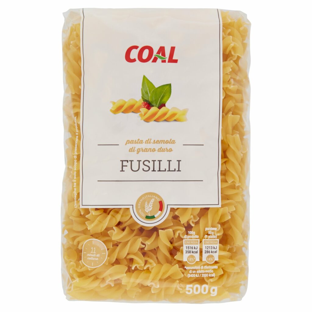 Coal Fusilli 500 g