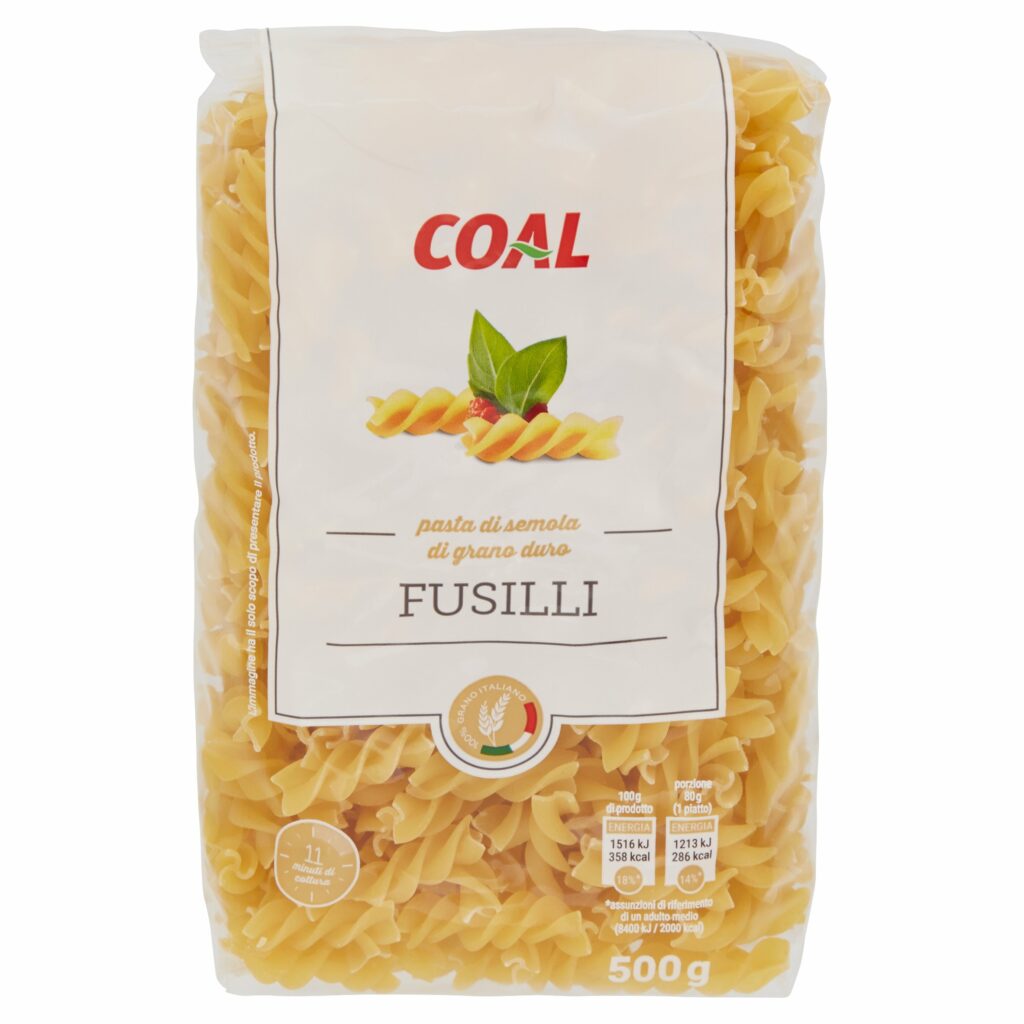 Coal Fusilli 500 g