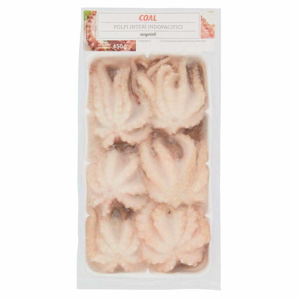 Coal Polpi Interi Indopacifici surgelati 450 g
