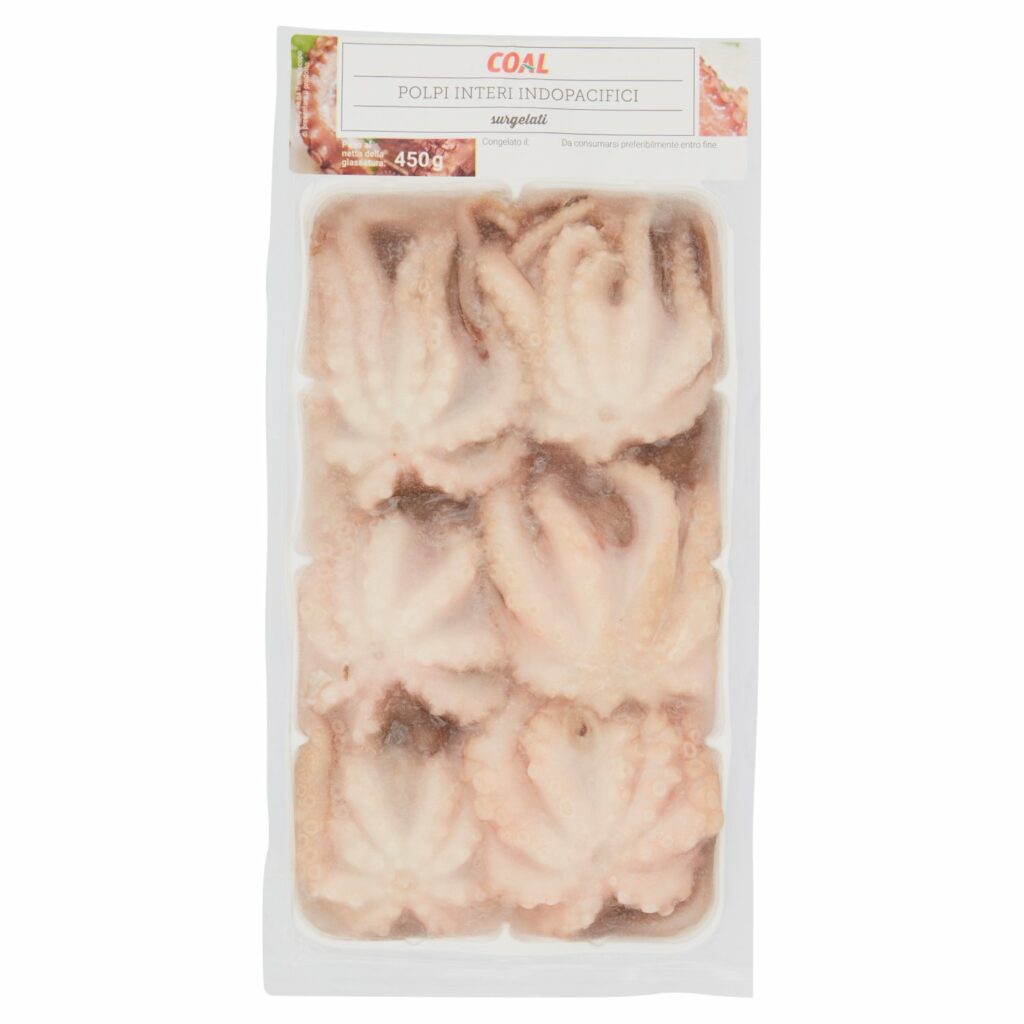 Coal Polpi Interi Indopacifici surgelati 450 g