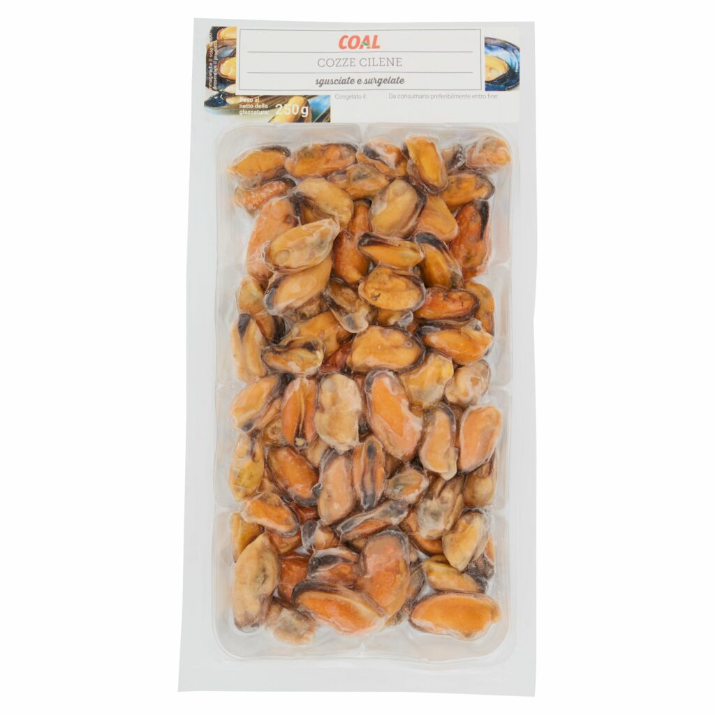 Coal Cozze Cilene sgusciate e surgelate 250 g