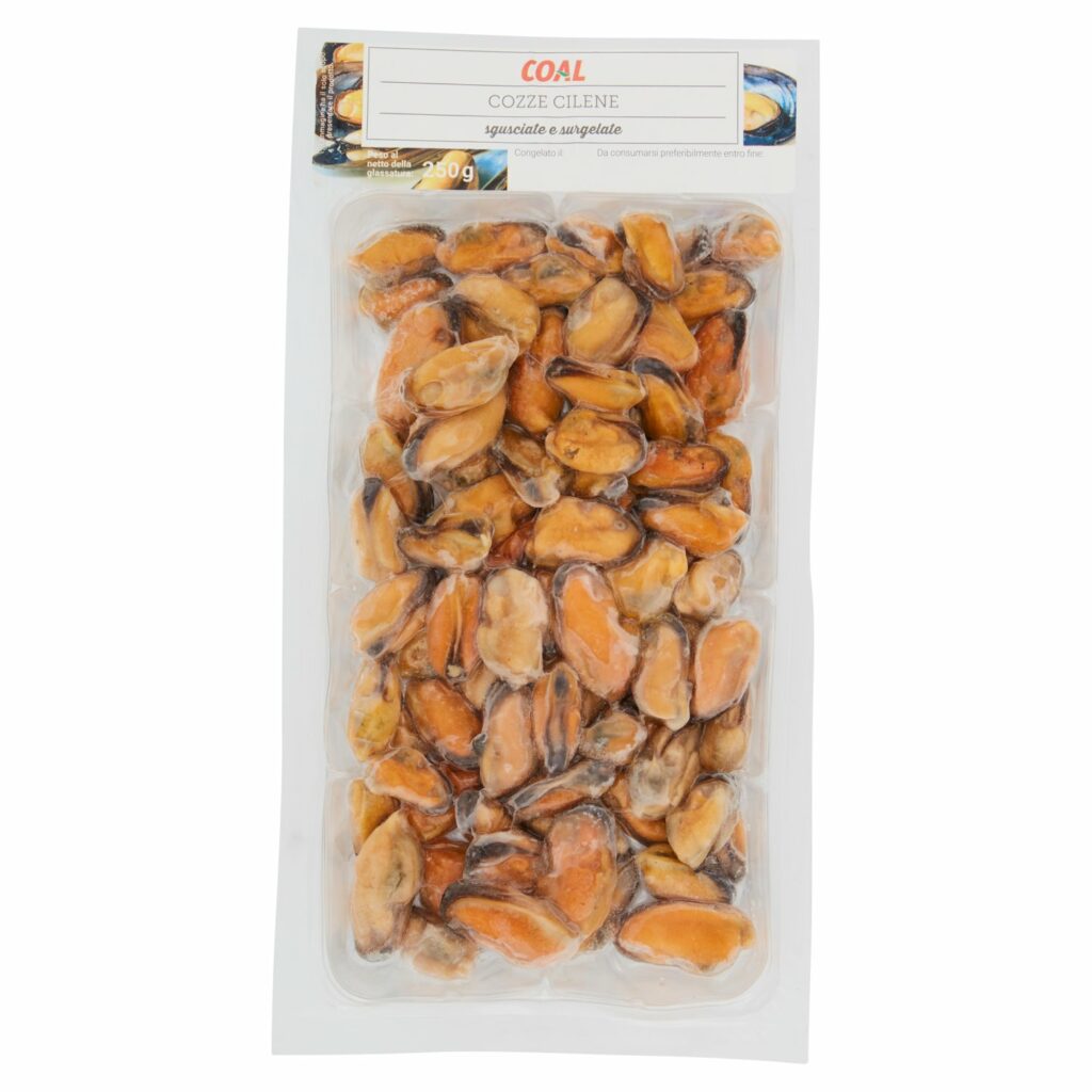 Coal Cozze Cilene sgusciate e surgelate 250 g