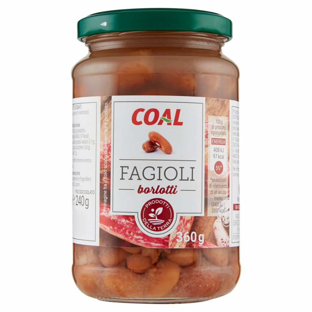 Coal Fagioli borlotti 360 g
