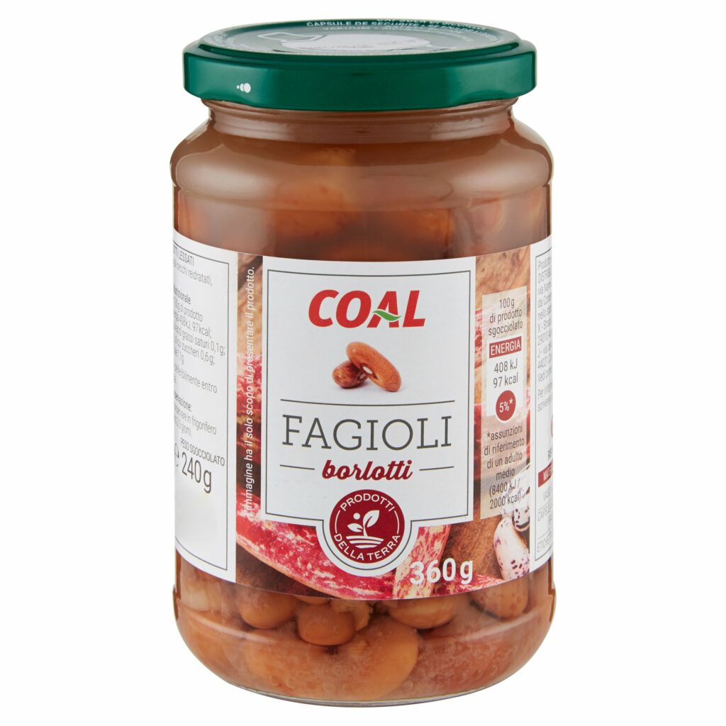 Coal Fagioli borlotti 360 g