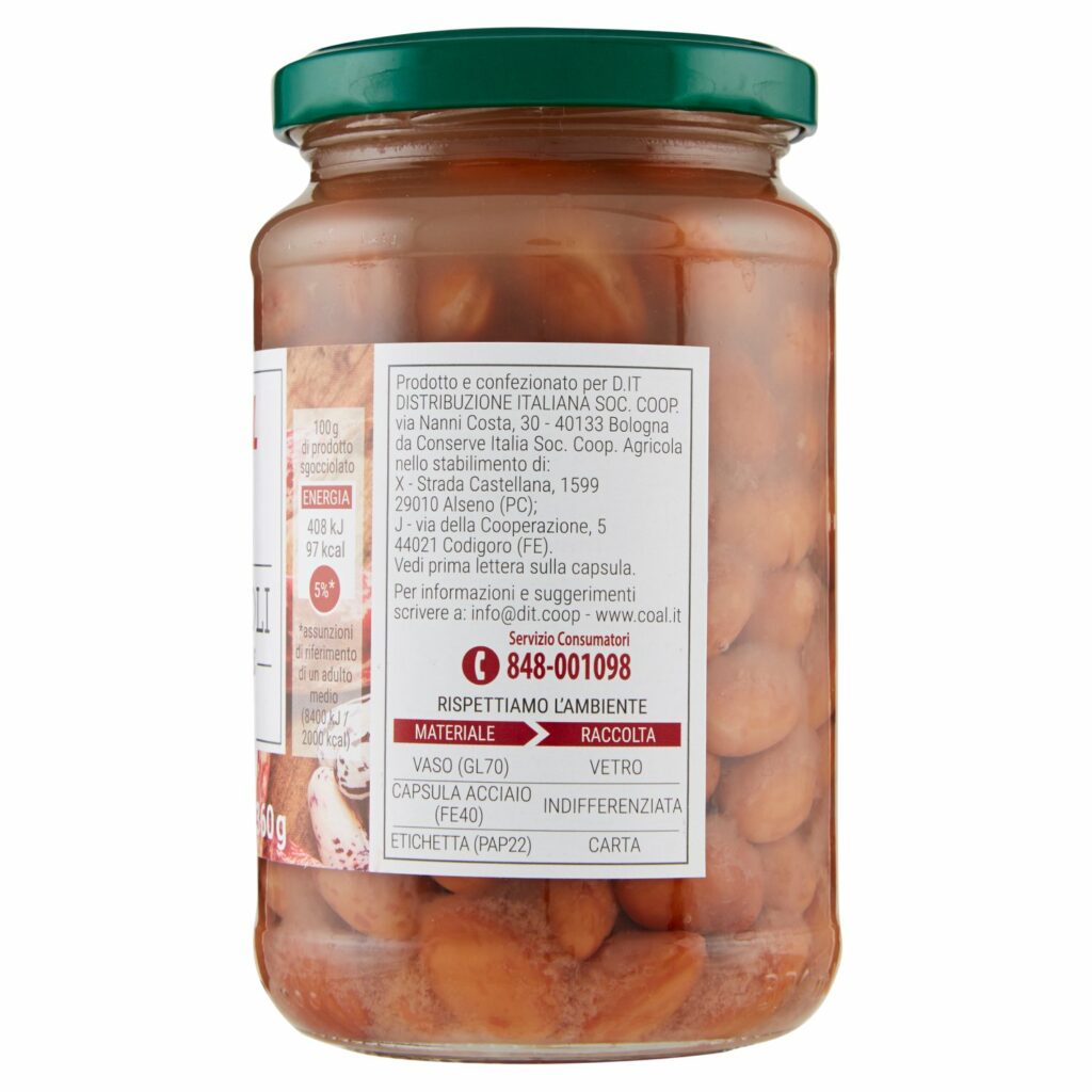 Coal Fagioli borlotti 360 g