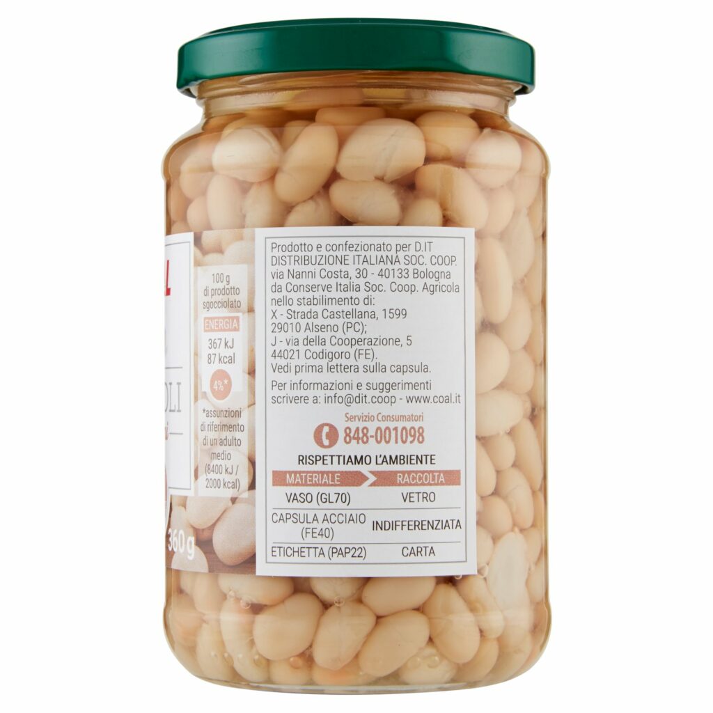 Coal Fagioli tondini 360 g