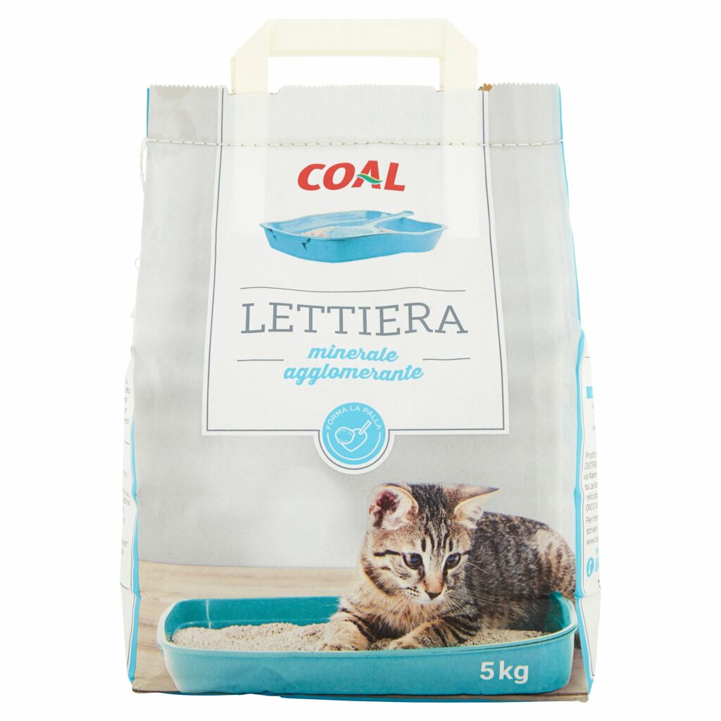 Coal Lettiera minerale agglomerante 5 kg