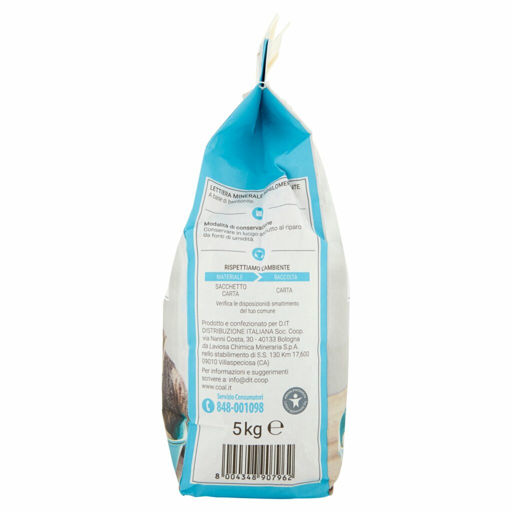 Coal Lettiera minerale agglomerante 5 kg
