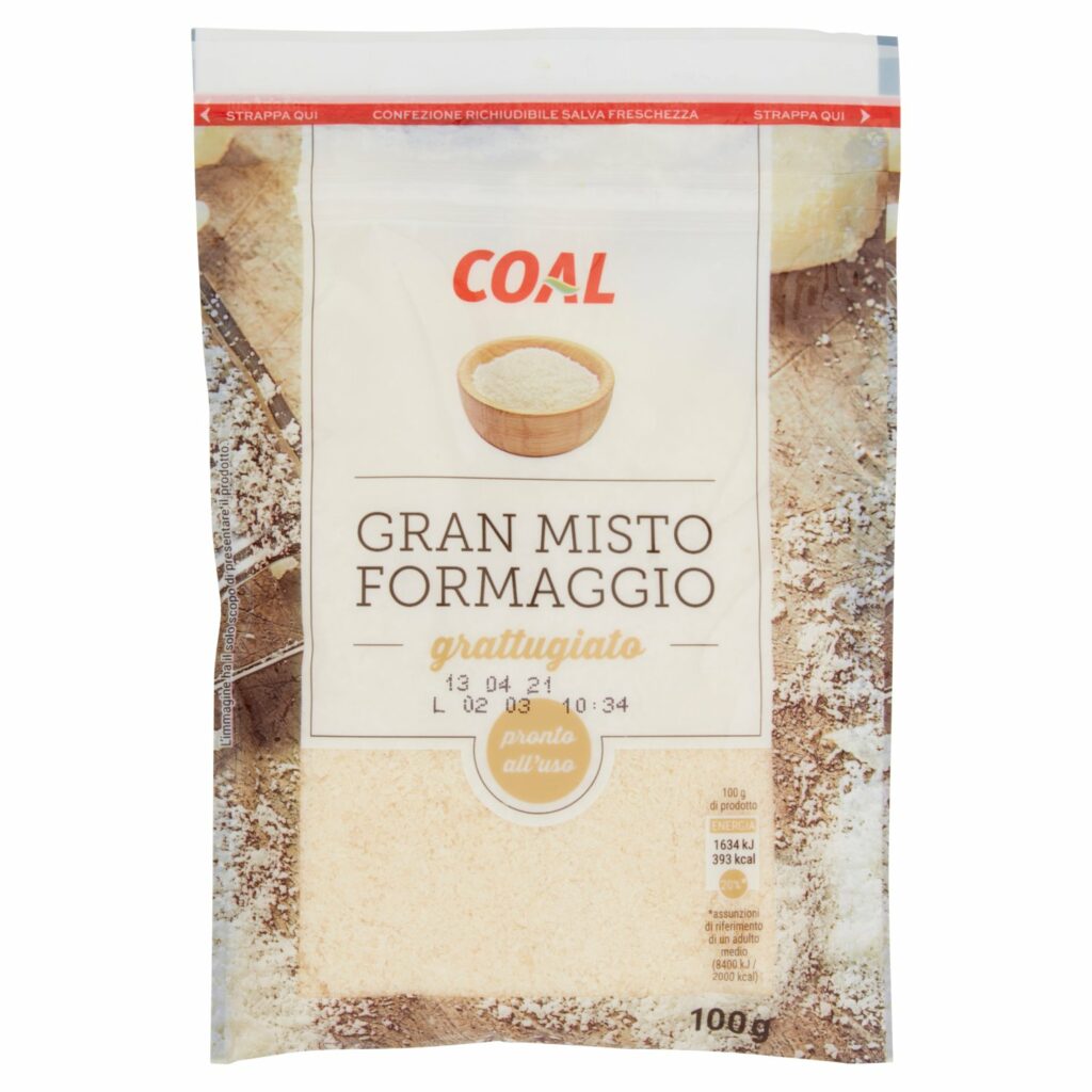 Coal Gran Misto Formaggio grattugiato 100 g