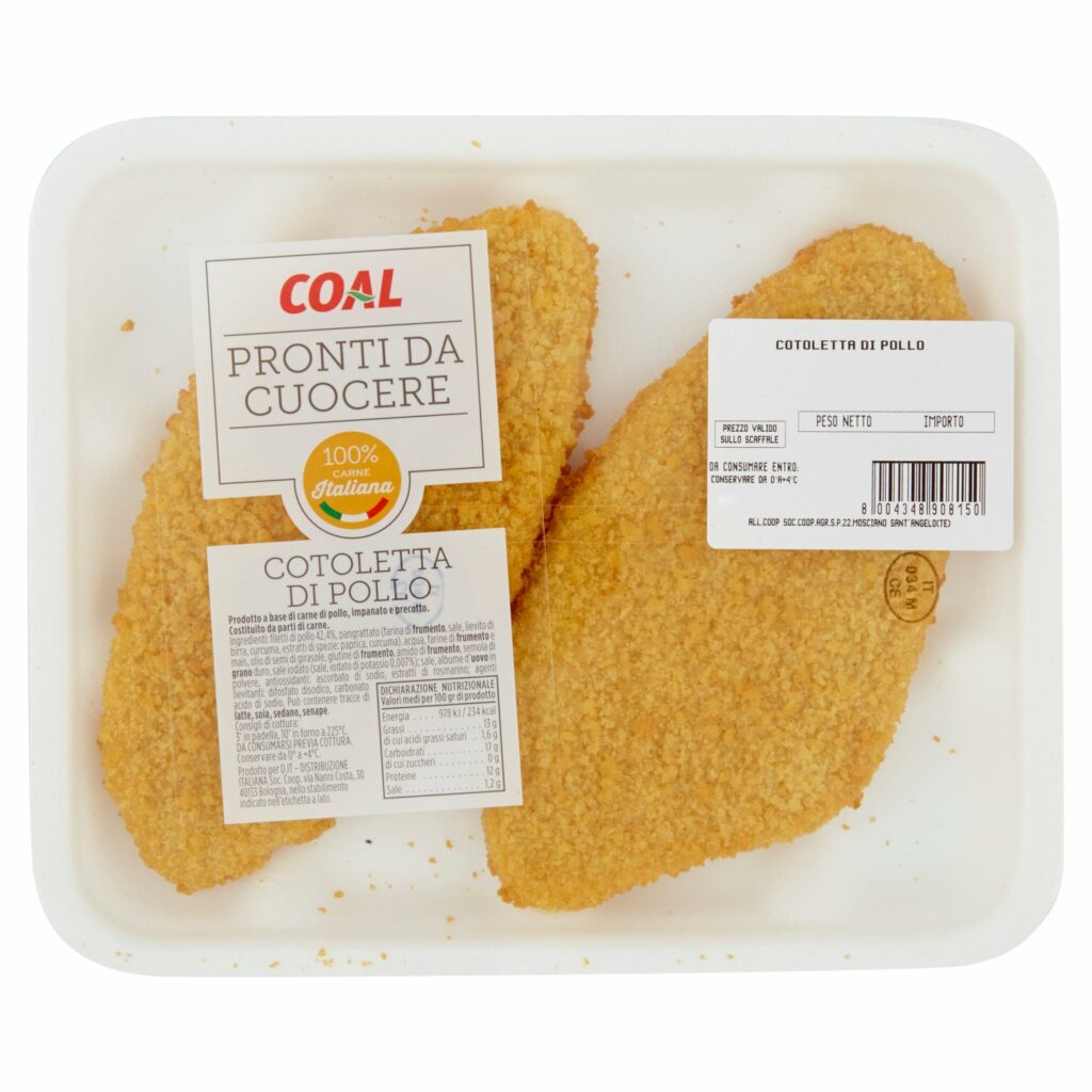 Coal Cotoletta di Pollo 0,220 kg
