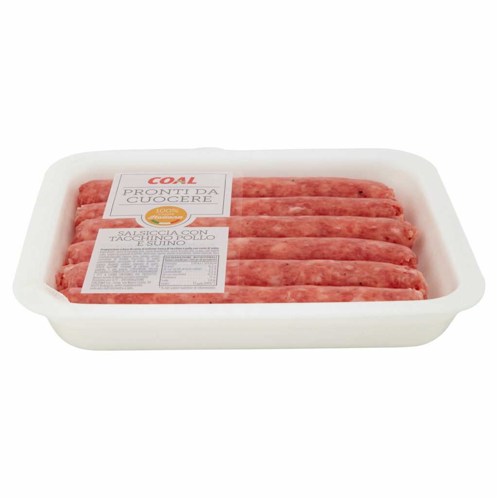 Coal Salsiccia con Tacchino Pollo e Suino 0,430 kg