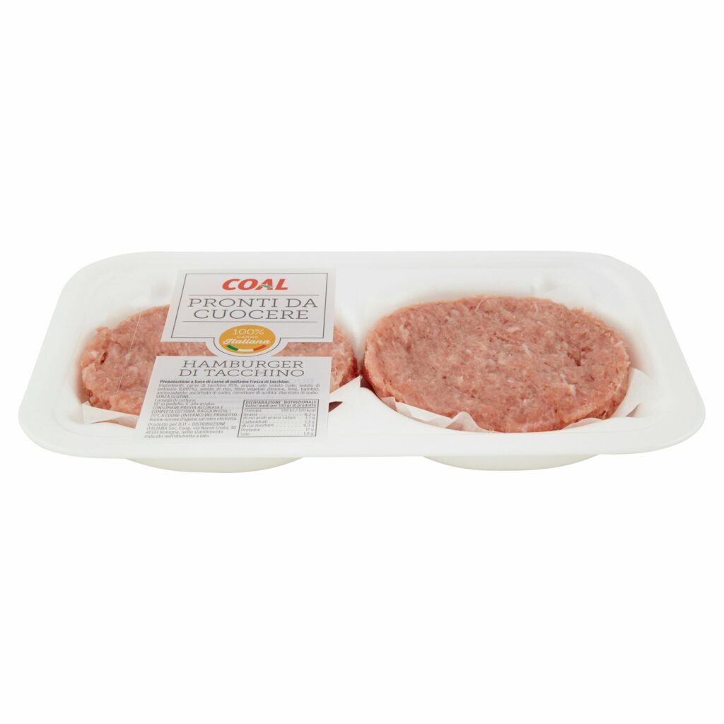 Coal Hamburger di Tacchino 0,200 kg
