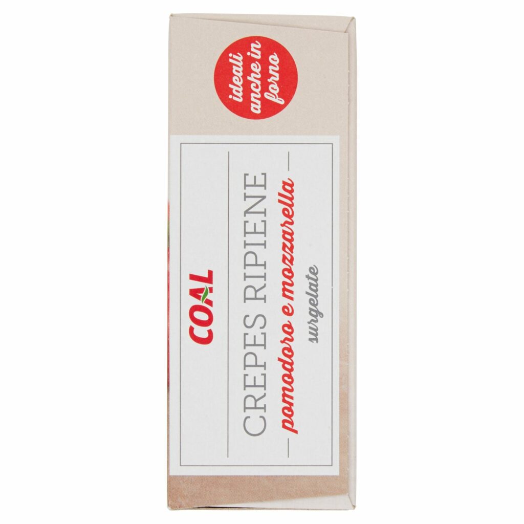 Coal Crepes Ripiene pomodoro e mozzarella surgelate 250 g