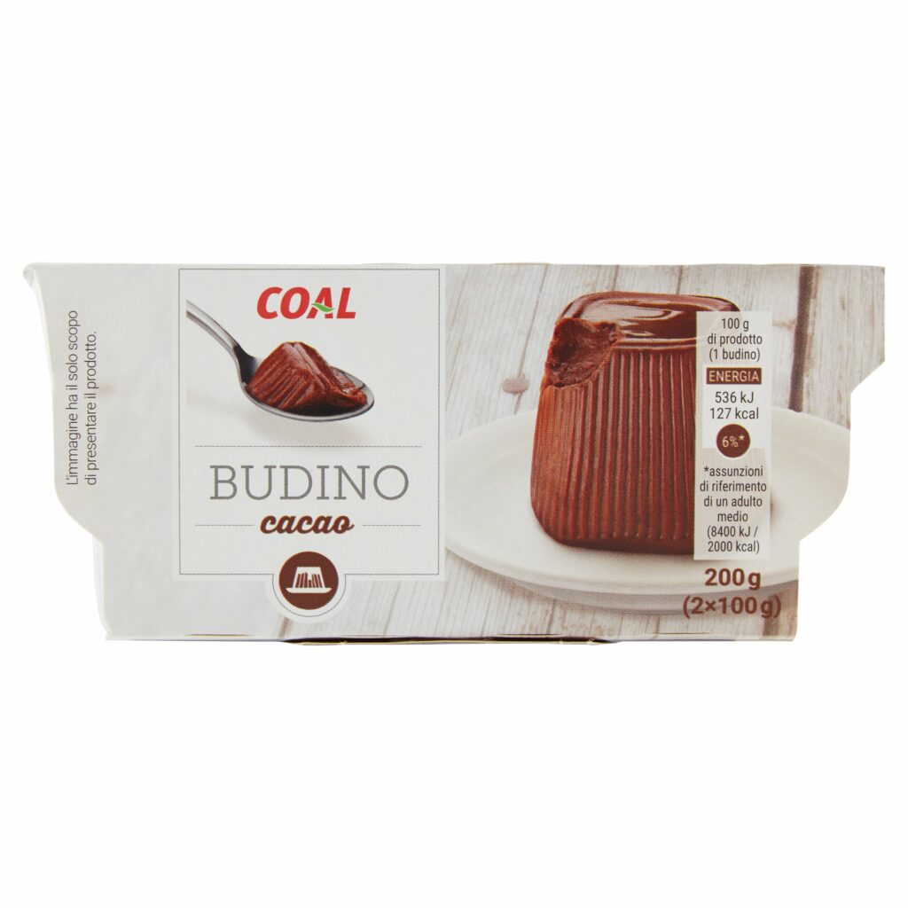 Coal Budino cacao 2 x 100 g