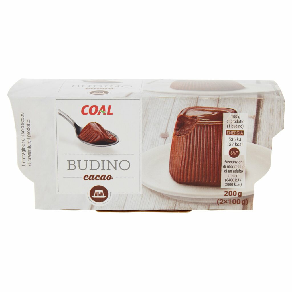 Coal Budino cacao 2 x 100 g