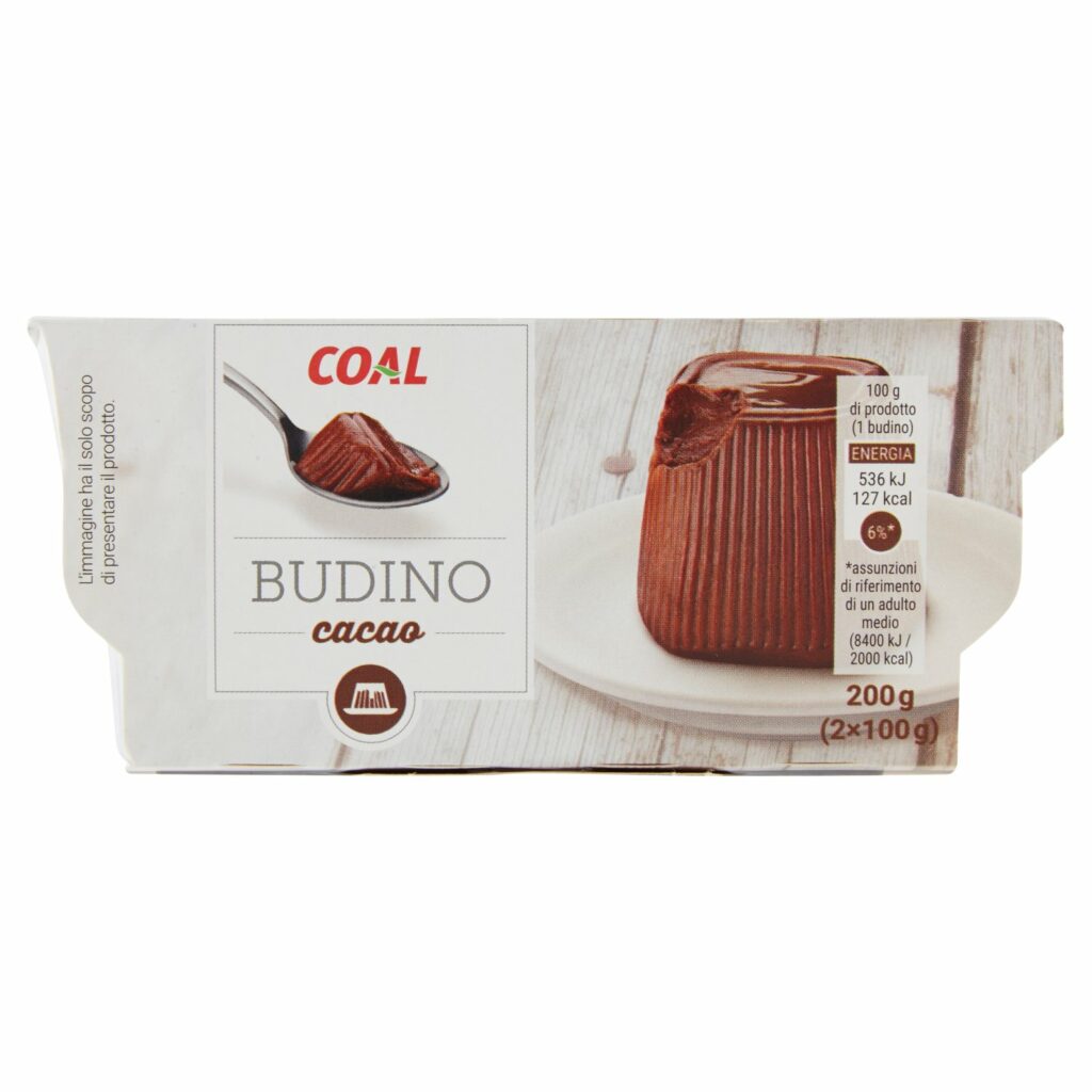 Coal Budino cacao 2 x 100 g