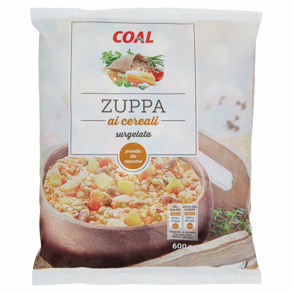 Coal Zuppa ai cereali surgelata 600 g