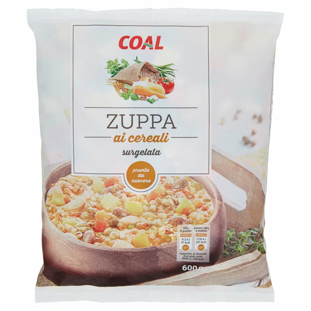 Coal Zuppa ai cereali surgelata 600 g