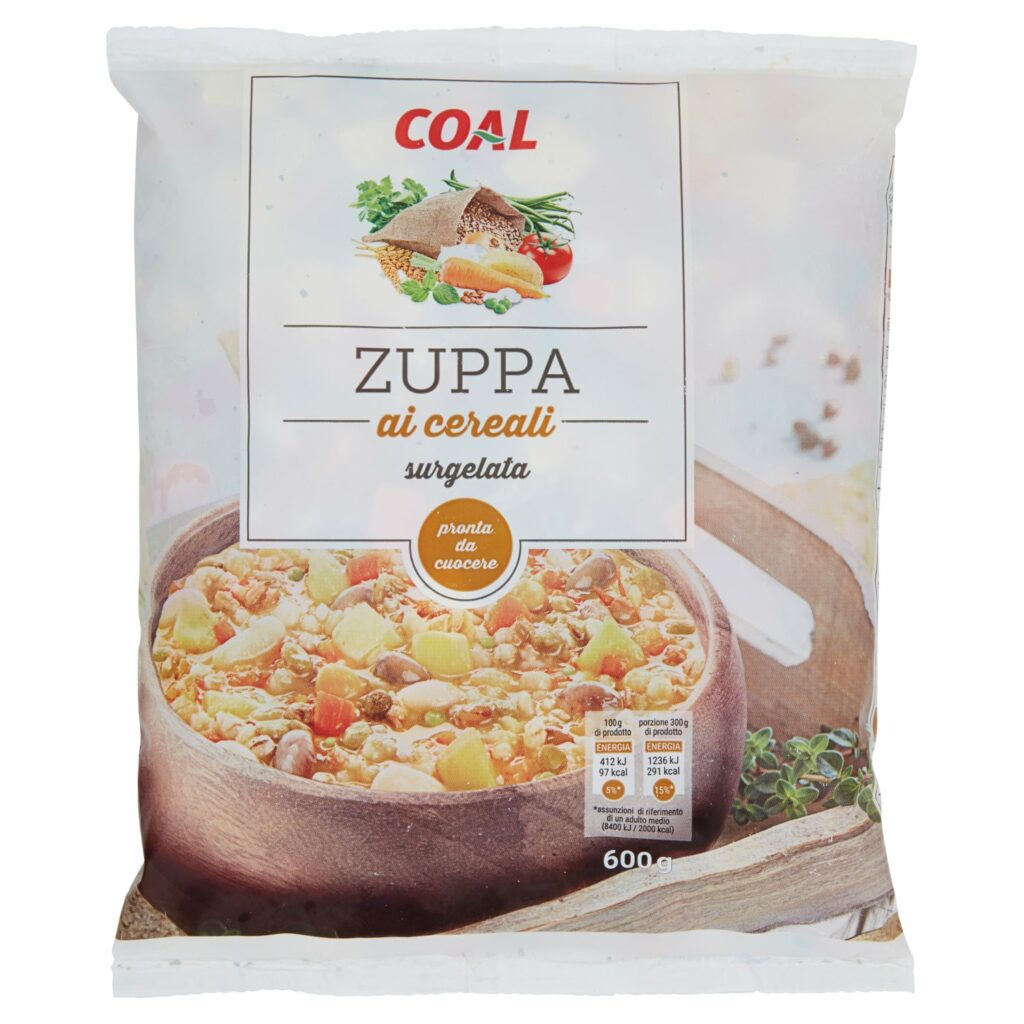 Coal Zuppa ai cereali surgelata 600 g