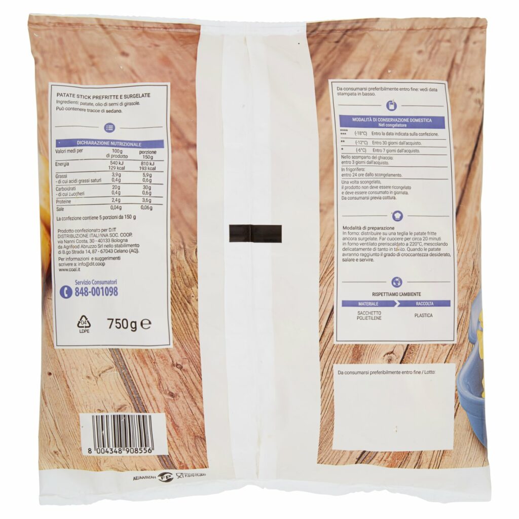 Coal Patate da Forno 750 g