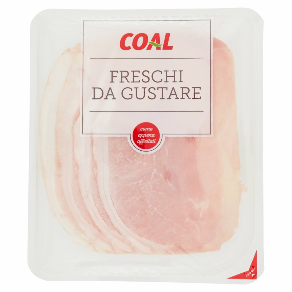 Coal Prosciutto Cotto di Alta Qualità 100 g