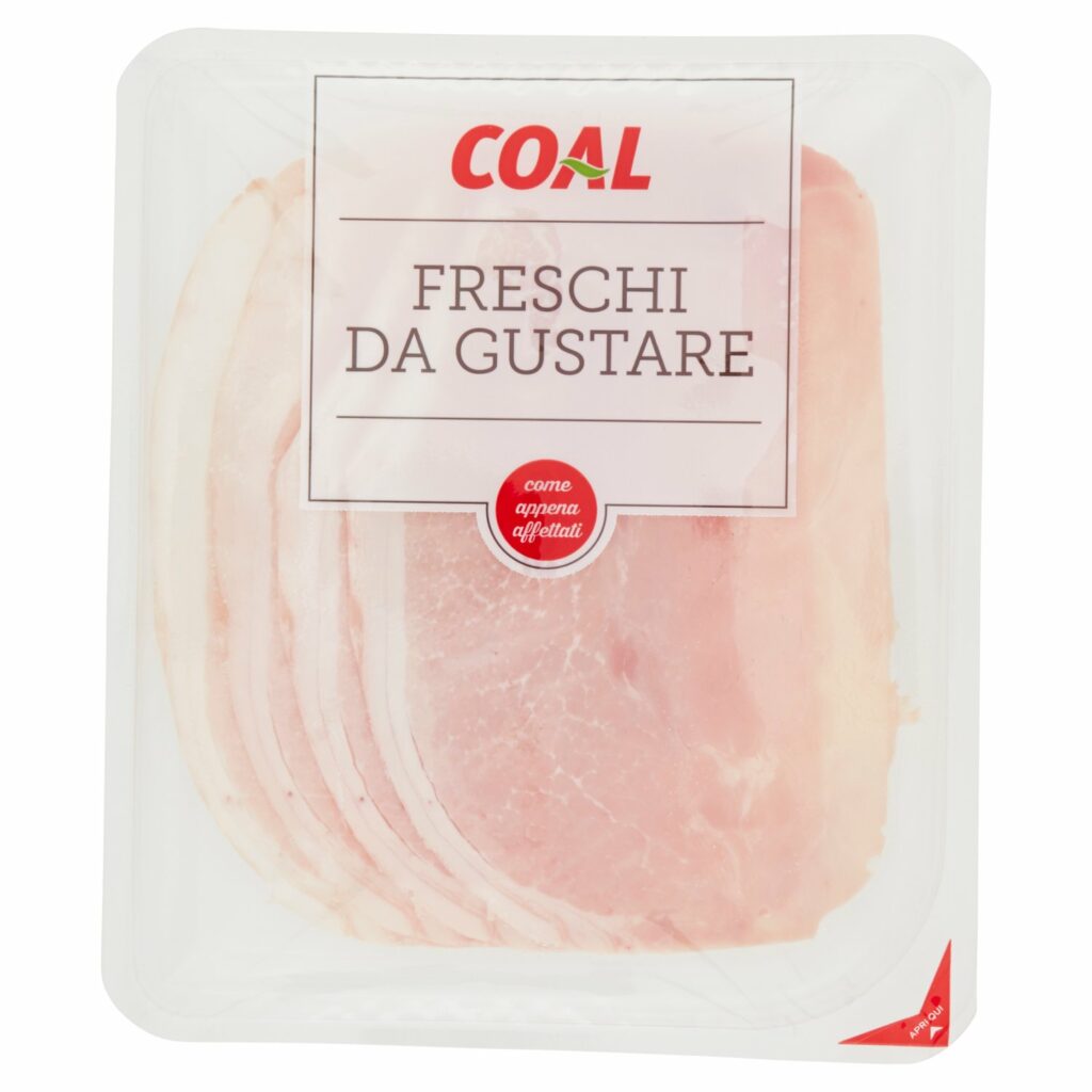 Coal Prosciutto Cotto di Alta Qualità 100 g
