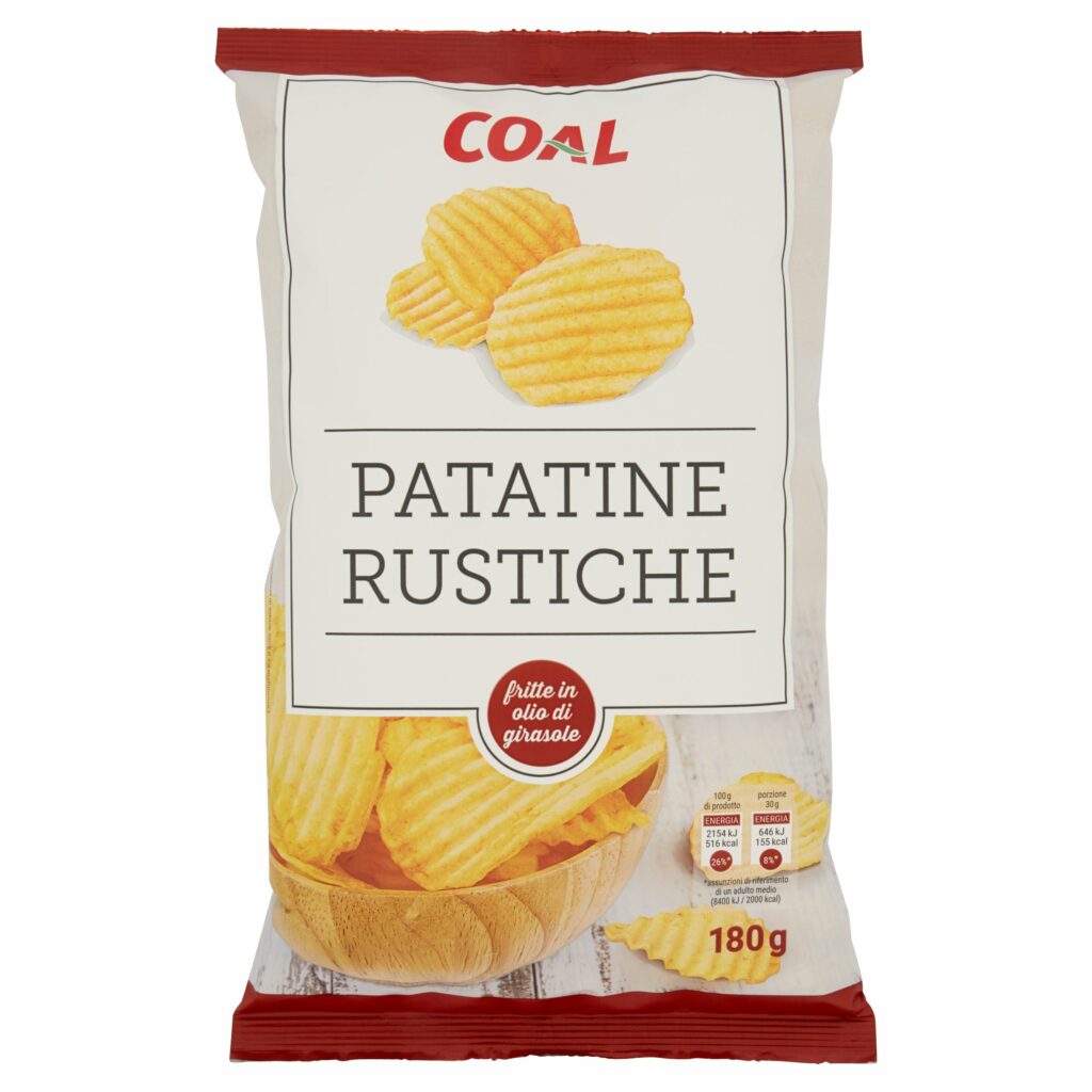 Coal Patatine Rustiche 180 g