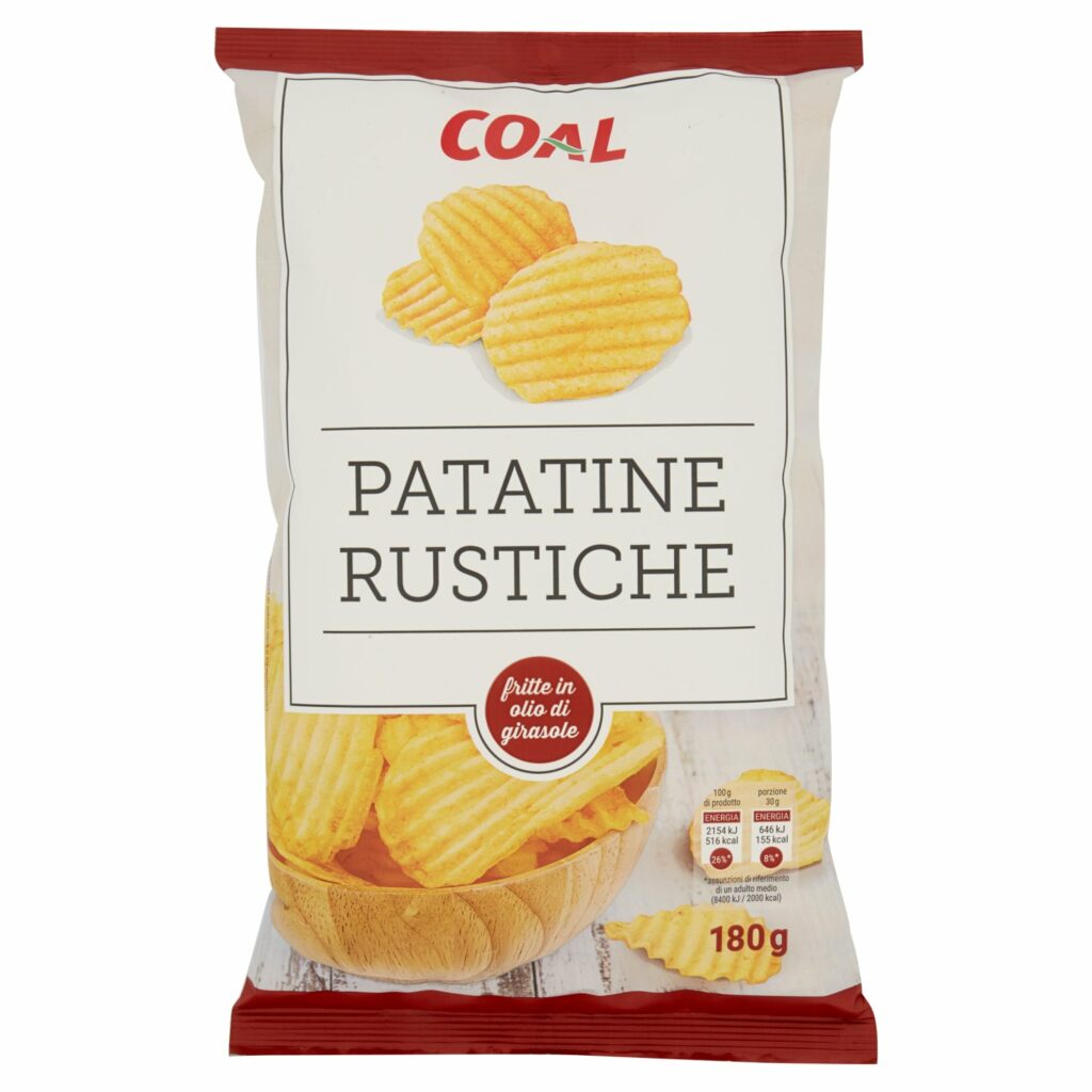 Coal Patatine Rustiche 180 g