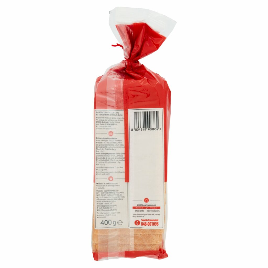 Coal Pane a Fette bianco 400 g