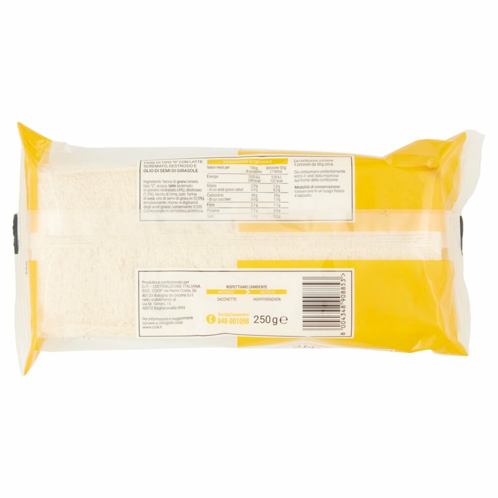 Coal Pane per tramezzini 250 g