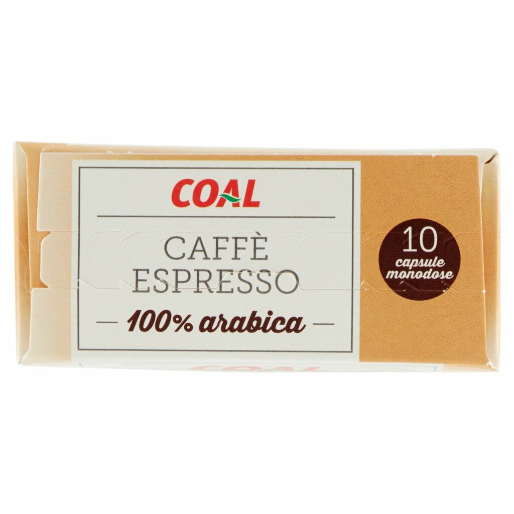 Coal Caffè Espresso 100% arabica 10 Capsule 52 g