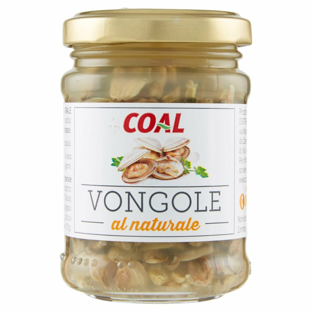 COAL Vongole al naturale 130 g