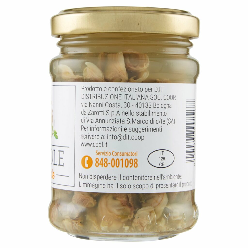 COAL Vongole al naturale 130 g