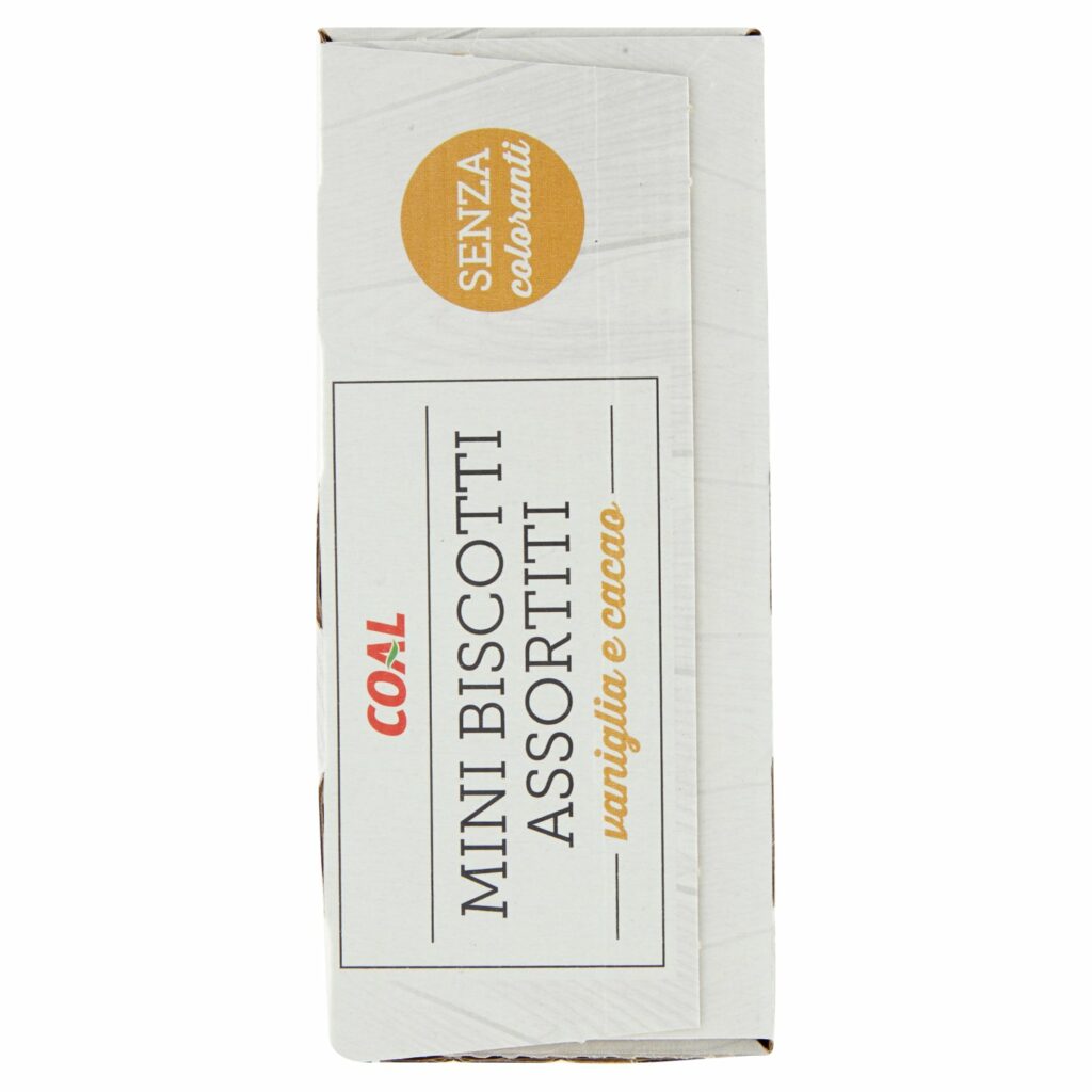 Coal Mini Biscotti Assortiti vaniglia e cacao 8 x 35 g
