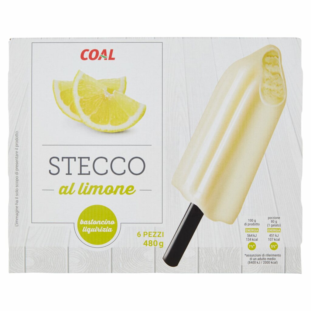 Coal Stecco al limone 6 x 80 g