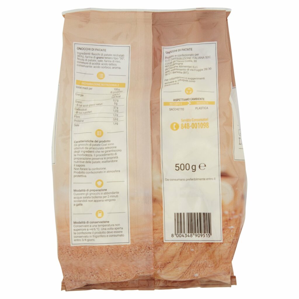 Coal Gnocchi di Patate 500 g