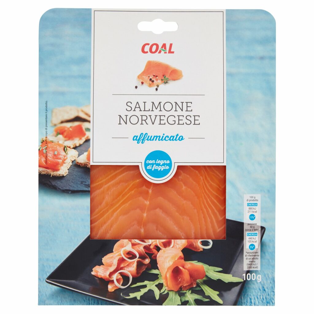 Coal Salmone Norvegese affumicato 100 g