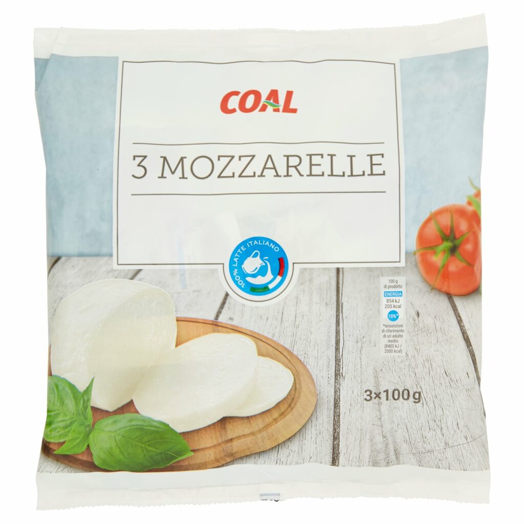 Coal Mozzarelle 3 x 100 g