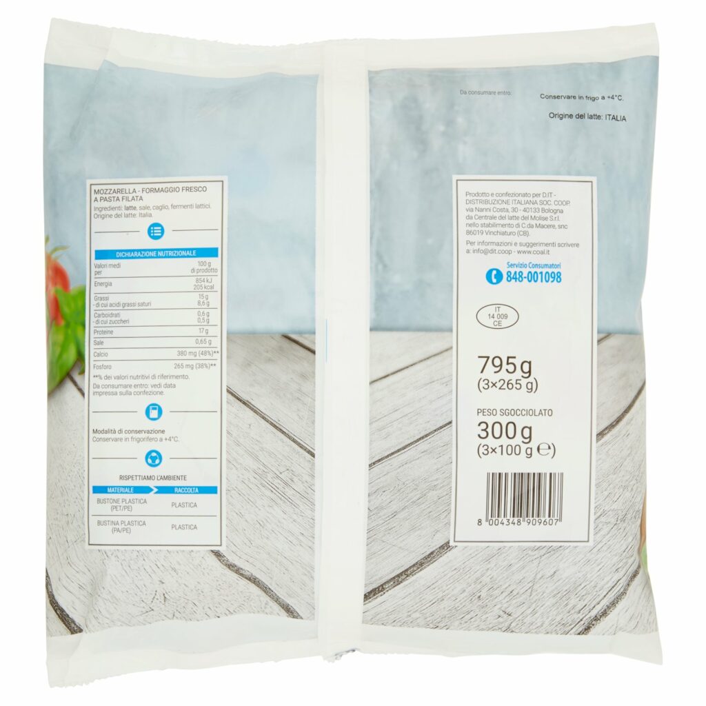 Coal Mozzarelle 3 x 100 g