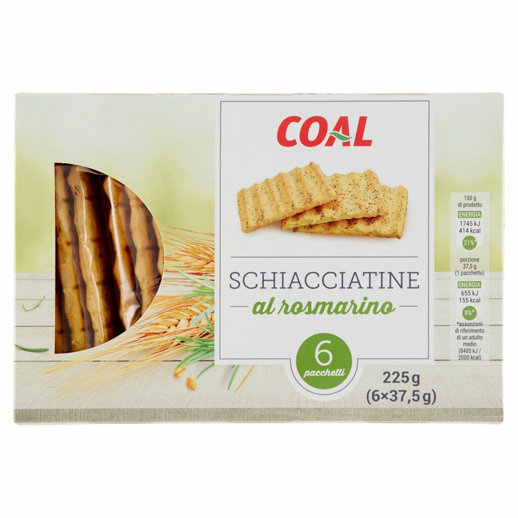 Coal Schiacciatine al rosmarino 6 x 37,5 g