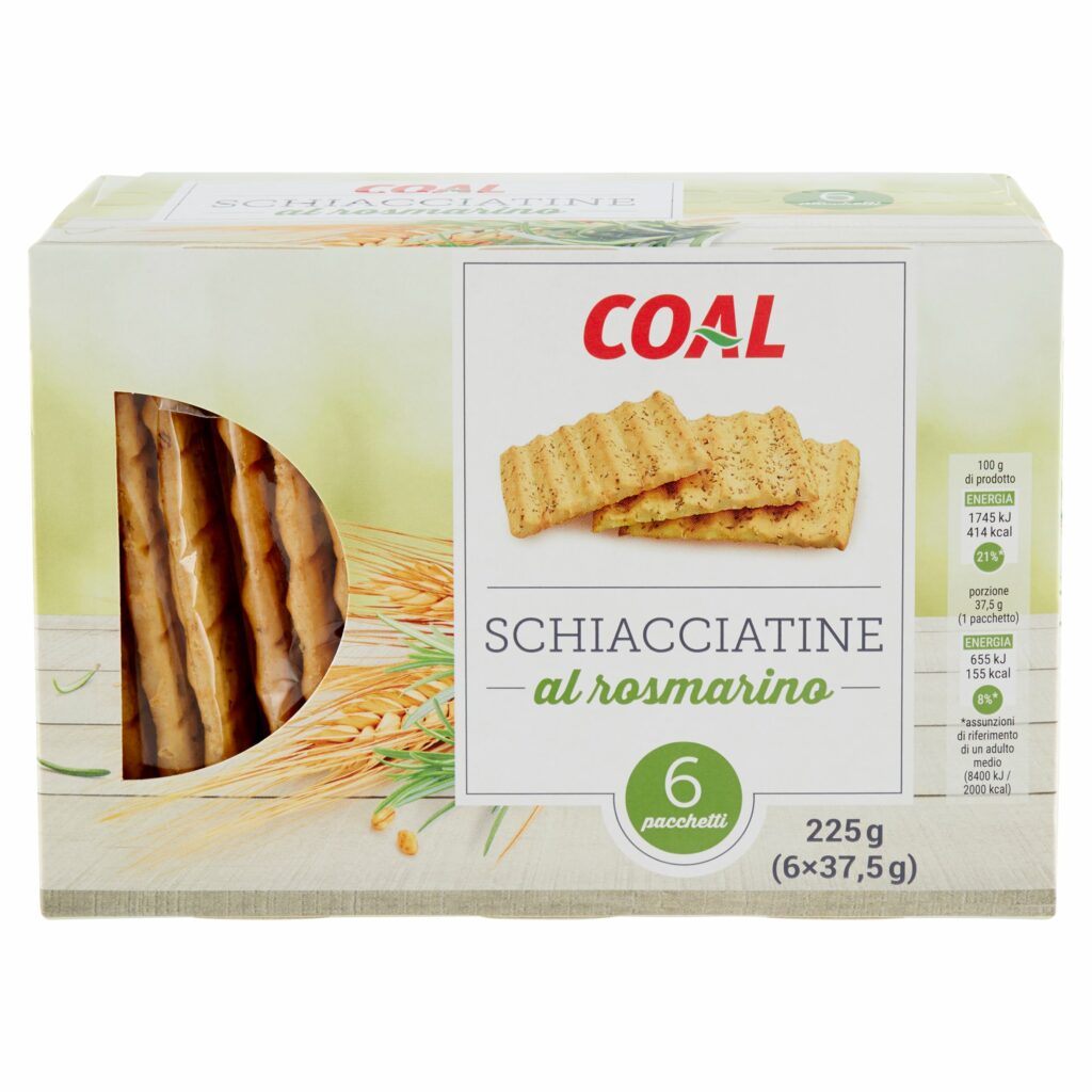 Coal Schiacciatine al rosmarino 6 x 37,5 g