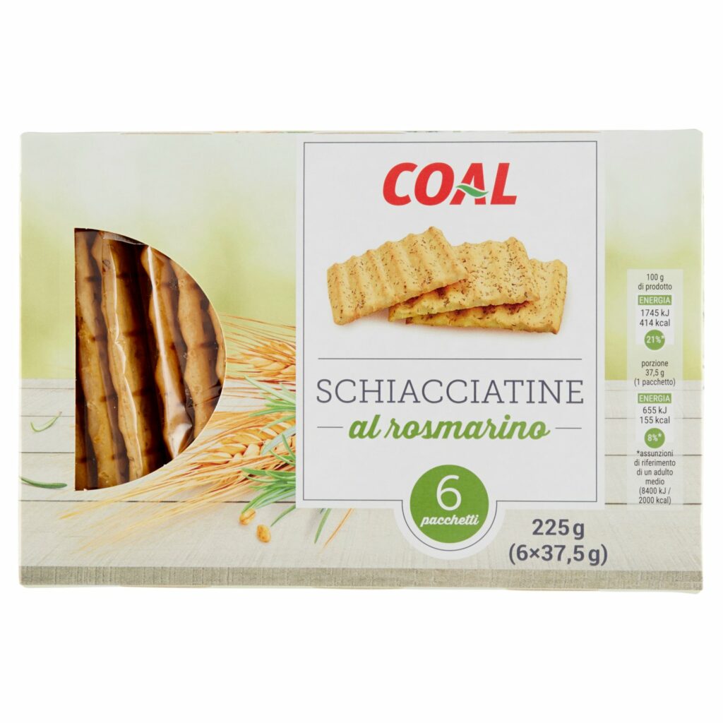 Coal Schiacciatine al rosmarino 6 x 37,5 g