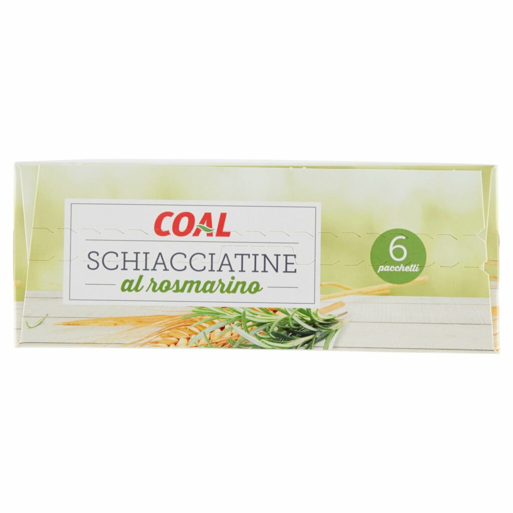 Coal Schiacciatine al rosmarino 6 x 37,5 g